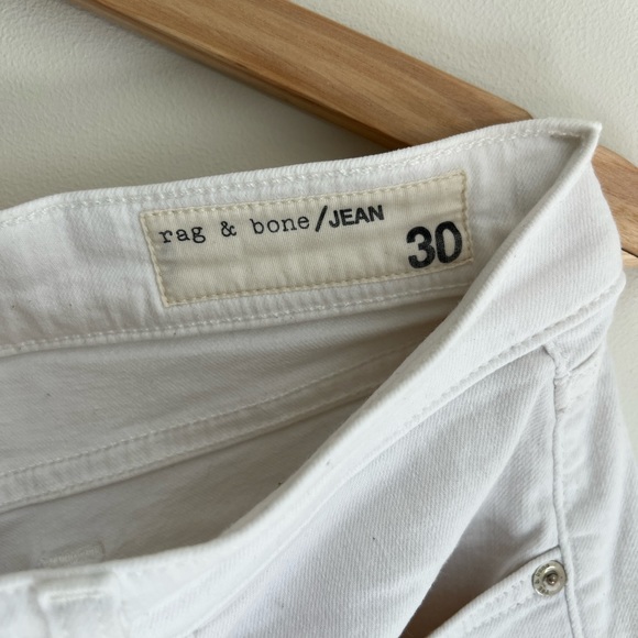 rag & bone skinny white jeans - Picture 3 of 5